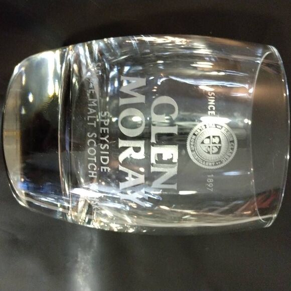 2 Glen Moray Scotch Whiskey Rocks Glasses - Picture 7 of 8